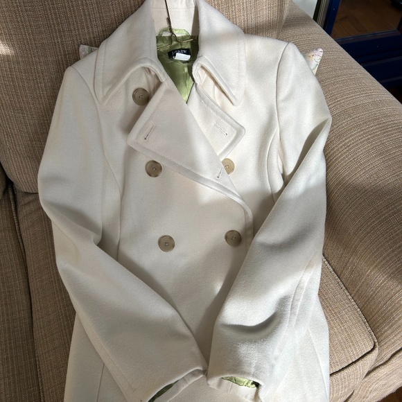 J.Crew Double Breasted Stadium Cloth Peacoat - Picture 6 of 6